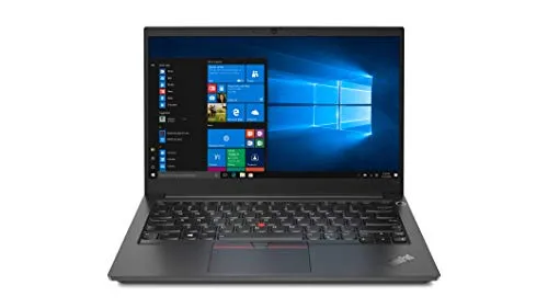 Lenovo ThinkPad E14 G2 - 14 Zoll i5-1135G7, 8GB RAM, 256GB SSD - PC Notebooks & Netbooks mit leistungsstarkem Intel Core i5 der 11. Generation, ideal für produktives Arbeiten und mobiles Gaming, ausgestattet mit einer Hintergrundbeleuchteten Tastatur.