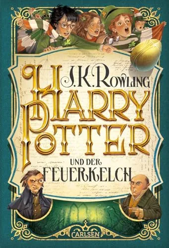 Harry Potter und der Feuerkelch (Harry Potter 4) - Unterhaltungsliteratur, ein spannendes Kinderbuch ab 10 Jahren über Hogwarts und den bekanntesten Zauberer der Welt, ideal für junge Leser.
