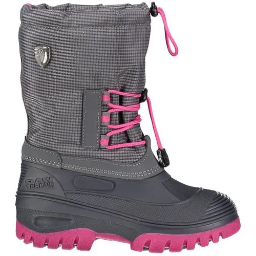 CMP Ahto Unisex Bootsportschuhe in Grau - Wanderschuhe mit Gummiverschluss, ideal für Outdoor-Aktivitäten und komfortabel dank atmungsaktiver Materialien.