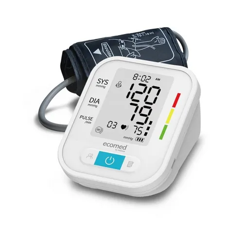 ecomed Blutdruckmessgerät BU-95E - Oberarm Blutdruckmessgerät, präzise Messungen für Ihre Gesundheit und einfach zu bedienen
