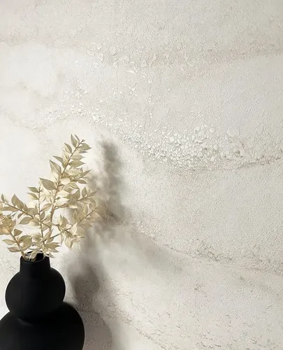 Newroom Vliestapete - Creme Tapete in Steinoptik - Moderne Vliestapete in Lumina Creme, ideal für Schlafzimmer, Wohnzimmer und Küche, dimensionsstabil und wasserbeständig für vielseitigen Einsatz.