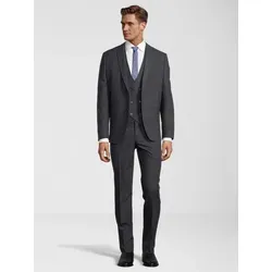 Steffen Klein Herren Business Anzug 3-teilig mit Weste - Eleganter 3-teiliges Herrenanzug im Slim Fit, ideal für Business und besondere Anlässe. Die zweireihige Weste ist verstellbar und bietet Komfort sowie Stil.