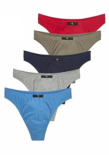 H.I.S Herren String - Bequeme Herrenunterwäsche - Herren-Slips aus hochwertiger Baumwolle für optimalen Tragekomfort und eine perfekte Passform.