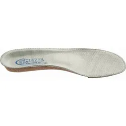 Meindl Comfort Fit Fussbett Größe UK 6 - Grau-Braun - Zubehör für Schuhe mit durchgehendem Naturkorkbett und integriertem Poron-Shockabsorber für optimale Dämpfung und Feuchtigkeitsmanagement - ideal für Komfort und Gesundheit der Füße.