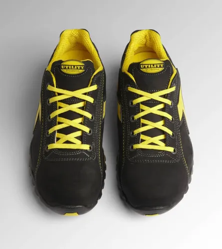 DIADORA Sicherheitshalbschuhe GLOVE LOW S3S, Gr.42 FO HRO - Sonstige, wasserabweisende Sicherheitshalbschuhe aus Nubukleder mit Aluminium-Zehenschutz und atmungsaktivem Innenfutter für optimalen Komfort und Schutz.