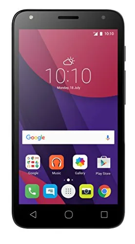 Alcatel 5010D-2AALWE1 PIXI 4-5 3G Smartphone - Simlockfreies Handy mit 5 Zoll Display, 8 MP Kamera und Dual-SIM-Funktion – ideal für vielseitige Nutzung und erweiterbaren Speicher.