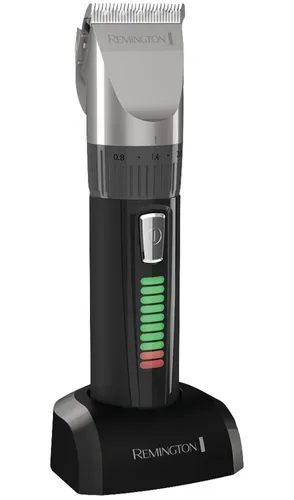 REMINGTON Haarschneider Genius HC5810 - Professioneller Haarschneider in Schwarz, 10 Aufsteckkämme für individuelle Längeneinstellungen, kabellos mit 50 Minuten Laufzeit