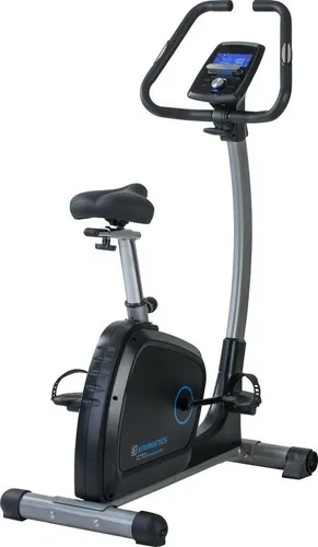 Energetics Ergometer CT 680 - Schwarz/Silber - Heimtrainer mit maximalem Benutzergewicht von 130 kg, ideal für effektives Indoor-Training und Fitness zu Hause.