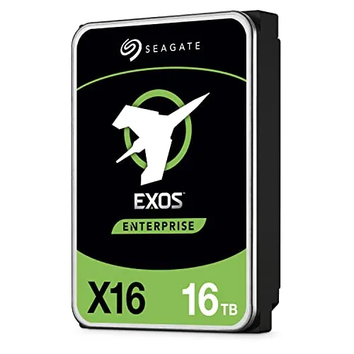 Seagate Exos X16 Enterprise Class 16TB interne Festplatte HDD, 3.5 Zoll, Modellnr.: ST16000NM002G