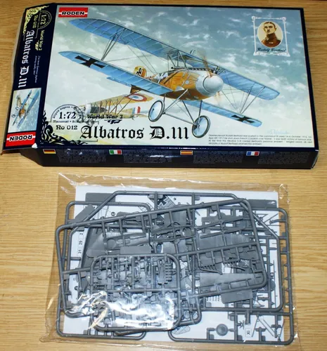 Albatros D.III von Roden in 1/72