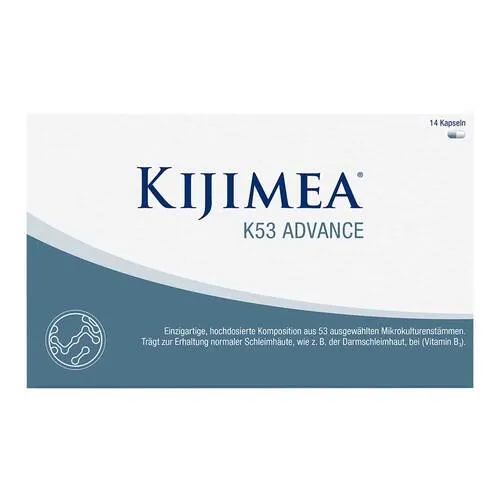 KIJIMEA K53 Advance Kapseln 14 St. von Synformulas GmbH - Vitamine & Mineralien - Unterstützt die Darmgesundheit und sorgt für ein besseres Wohlbefinden, ideal für eine nachhaltige Gesundheitsförderung.