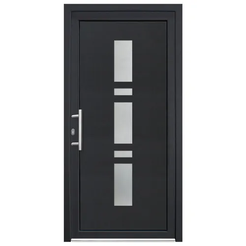 Panto Haustür Modell K017 DIN links weiß/anthrazit 100 x 200 cm