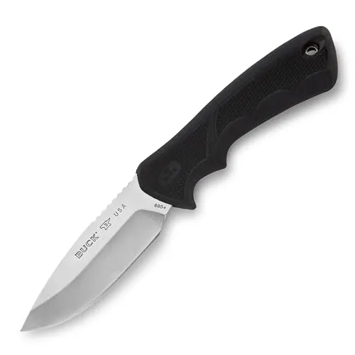 Buck 282510 BUCKLITE MAX II Large Jagd- / Outdoormesser, Silber, 23cm