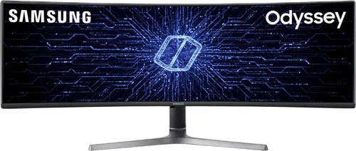 Samsung C49RG94SSR - 49 Zoll Ultra Wide Gaming Monitor - Monitore: 49 Zoll Curved DQHD Gaming Monitor mit 120 Hz Bildwiederholrate und HDR1000 für ein beeindruckendes, immersives Spielerlebnis.