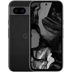 Google Pixel 8a Dual-SIM-Smartphone Obsidian - 128 GB, brillantes 6,1 Zoll OLED-Display mit 120 Hz, spritzwassergeschützt und ideal für Technikliebhaber