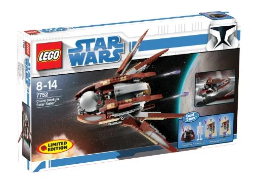 LEGO Star Wars Set 7752 Clone Wars Count Dookus Solar Sailer
