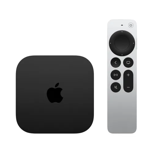 Apple TV 4K 3. Generation - 128 GB refurbished AV-Player, atemberaubendes 4K UHD Streaming-Erlebnis für Filme und Serien