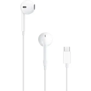 Apple EarPods (USB-C) - Kabelgebundene Stereo Ohrhörer - Kopfhörer mit ergonomischem Design für optimalen Sitz, schweiß- und wasserbeständig, integrierte Lautstärkeregelung und HiFi-Sound für ein erstklassiges Hörerlebnis.