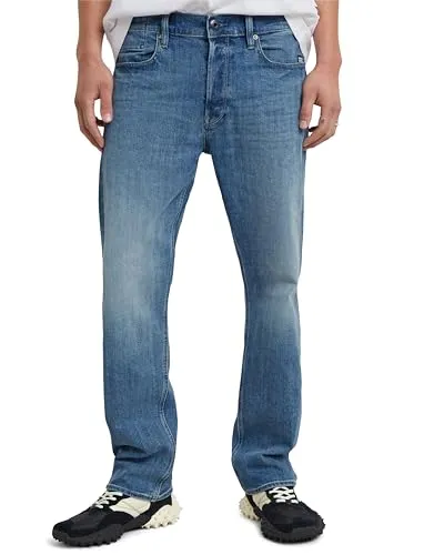 G-STAR Herren Dakota Regular Straight Jeans Blau (Faded Niagara D23691-D498-D893) 31W / 34L