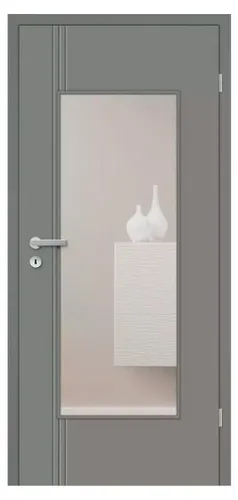 Mosel Türen Zimmertür Alba CPL Weiß RAL 9003 - Die Zimmertür Alba CPL in Weiß RAL 9003 von Mosel Türen vereint zeitloses Design und robuste Funktionalität. Ihre pflegeleichte CPL-Oberfläche und der stabile Röhrenspanplattenaufbau sorgen für Langlebigkeit und Anpassungsfähigkeit in jedem Raum.