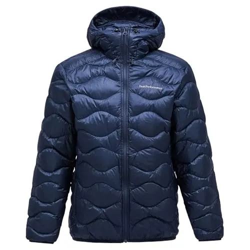 Peak Performance Herren Helium Down Hoodie Jacke, blue shadow, S
