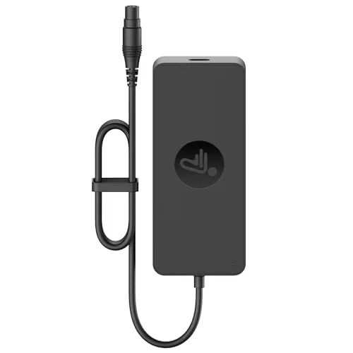 Segway eKickScooter Turbo Charge Netzadapter - Elektroroller Zubehör mit 48 V und 1,3 A für schnelles Laden, ideal für ununterbrochene Fahrten und eine bequeme Nutzung.