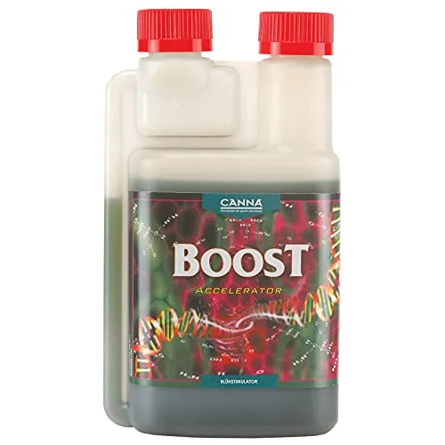 Canna Boost 250ml - Blütebooster für Pflanzen, steigert Photosynthese und Ertrag, ideal für alle Anbausysteme wie Erde, Kokos und Hydroponik.