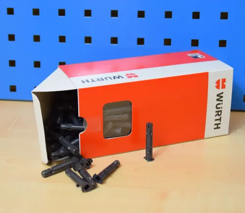 Würth Zebra Dübel Shark Pro 10x56 Universaldübel Allzweckdübel Kunststoffdüb 100