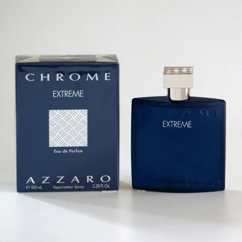 Azzaro Chrome Extreme Eau de Parfum 100ml - Herrenparfüm mit intensiven, frischen Noten für einen kraftvollen Auftritt – ideal für den modernen Mann.