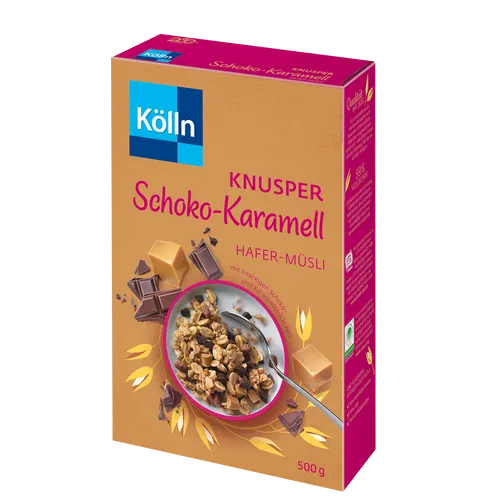GOURVITA DE Kölln Müsli Knusper Schoko-Karamell 500g 14069