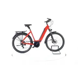 Velo de Ville SEB 890 SUV Trekking E-Bike Tiefeinsteiger 2022 - Scarlet Red - E-Bike mit Tiefeinsteigerrahmen und Bosch Performance Antrieb. Ideal für Komfort und Sicherheit, ausgestattet mit 27,5 Zoll Reifen und leistungsstarker Beleuchtung.