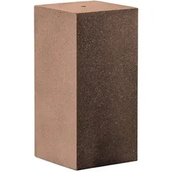 Heissner Gartenbrunnen Tower Terrakotta 39x39x68cm - Outdoor Gartenbrunnen im eleganten Terrakotta-Design, Komplett-Set für sofortige Nutzung, ideal für entspannende Wasserspiele im Garten.