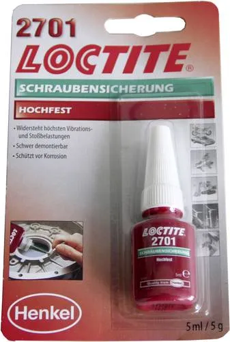 Loctite 2701 195911 Schraubensicherung Festigkeit: hoch 5ml