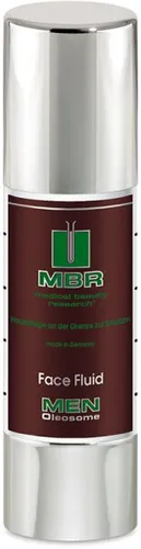 MBR Herrenpflege Men-Oleosome Face Fluid 50 ml - Intensive Feuchtigkeit - Medizinische Körperpflege mit nicht fettender, hydratisierender Formel. Ideal für normale und Mischhaut, beruhigt die Haut und bietet 24 Stunden Feuchtigkeit.