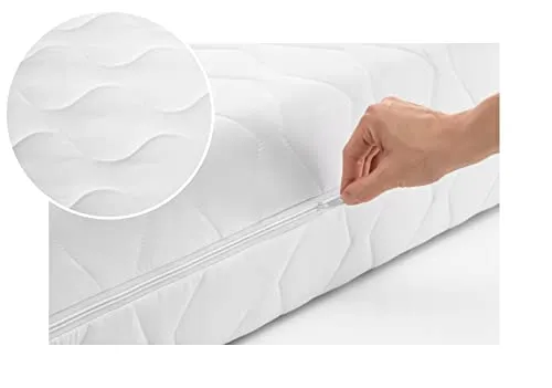 Matratzenbezug für Kinderbett 70x140 cm - KingBEZUG - Matratzenschutzbezug für Kinderbett, hypoallergen und waschbar, sorgt für außergewöhnlichen Komfort und verlängert die Lebensdauer Ihrer Matratze.