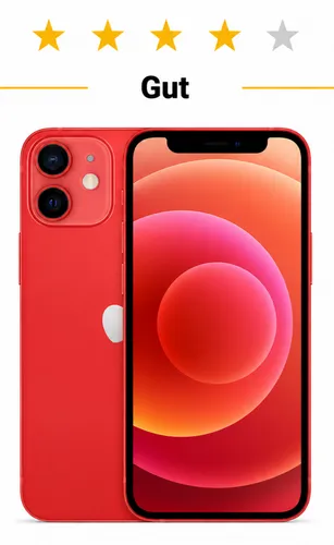 Apple iPhone 12 mini 256GB Schwarz - Generalüberholt - Simlockfreies Handy mit kompaktem Design, leistungsstarkem A14 Bionic Chip und hervorragender Kamera für beeindruckende Fotos.