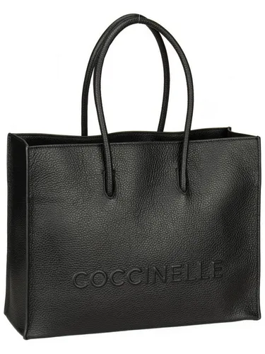 Coccinelle Myrtha Schultertasche aus Leder - Elegante Schultertasche aus weichem Leder mit viel Stauraum und vier praktischen Steckfächern für optimale Übersicht im Alltag.