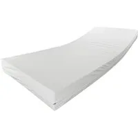 Standard Pflegematratze 90x200cm - Made in Germany - Pflegematratze 90x200cm, 14cm hoch, mit RG35 Komfortschaum für optimalen Liegekomfort und einfache Verstellbarkeit des Lattenrostes. OEKO-TEX zertifiziert, abwaschbarer Bezug, ideal für die Heimpflege.
