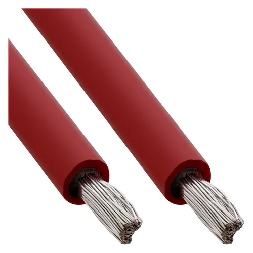 InLine 4mm² Solarkabel, 50m - UV-beständiges Installationskabel für Photovoltaik - Elektrische Leitungen: Robustes, langlebiges Kabel mit 4mm² für effiziente Stromübertragung, ideal für den Außeneinsatz und extreme Temperaturen.