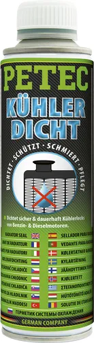 Petec Kühlerdichtstoff KÜHLERDICHT 80250 - Küchengeräte-Zubehör, zuverlässiger Kühlerdichtstoff zur effektiven Abdichtung von Kühlsystemen und Vermeidung von Leckagen.