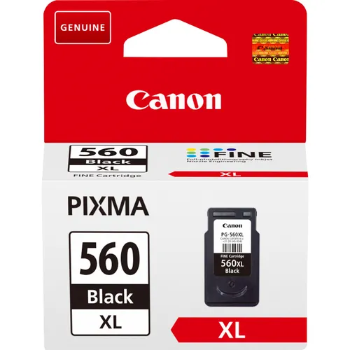 Original Canon 3712C001 PG560XL Druckkopfpatrone schwarz - Druckerpatrone für Canon Pixma TS 5350, liefert bis zu 400 Seiten in herausragender Qualität und sorgt für langlebige Ausdrucke.
