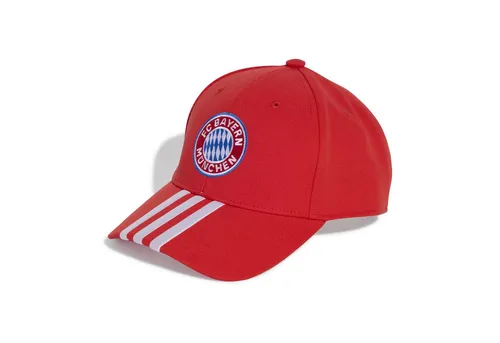 ADIDAS Herren Mütze FC Bayern München Home Baseball - Stylische FC Bayern München Kappe von adidas für Fans. Strapazierfähiges Polyester und verstellbarer Riemen sorgen für optimalen Tragekomfort. Ideal für Stadionbesuche oder den Alltag.