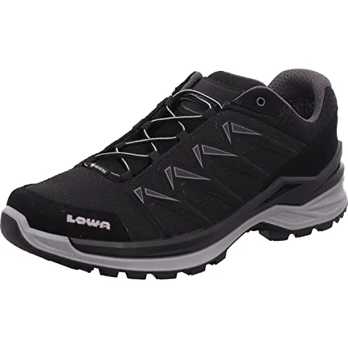 Lowa Herren Innox Pro GTX Lo Wanderhalbschuh - 11.5/46.5 - Wanderschuhe mit Gore-Tex für Wasserdichtigkeit und Atmungsaktivität, ideal für jedes Terrain. Optimaler Komfort durch herausnehmbare Decksohle und TPU-Stabilizer.