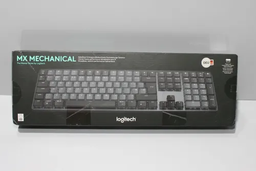 Logitech MX Mechanische kabellose Tastatur - Taktile, leise Tasten, intelligente Hintergrundbeleuchtung, für macOS und Windows, bis zu 10 Monate Akkulaufzeit