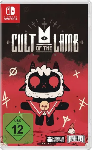 Cult of the Lamb - Switch [EU Version] - Spiele für Nintendo Switch, baue deinen eigenen Kult auf, erkunde geheimnisvolle Gebiete und besiege Rivalen, um die Vormachtstellung zu sichern.
