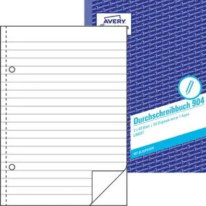 AVERY Zweckform Durchschreibebuch Formularbuch 904