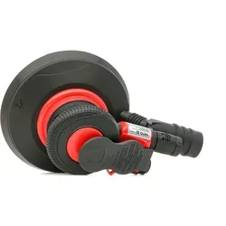 YATO Exzenterschleifer YT-09739 - Pneumatischer Exzenterschleifer für präzises Schleifen, ideal für Fliesen- und Holzarbeiten, mit 12000 U/min und 150 mm Klettscheibenaufnahme.