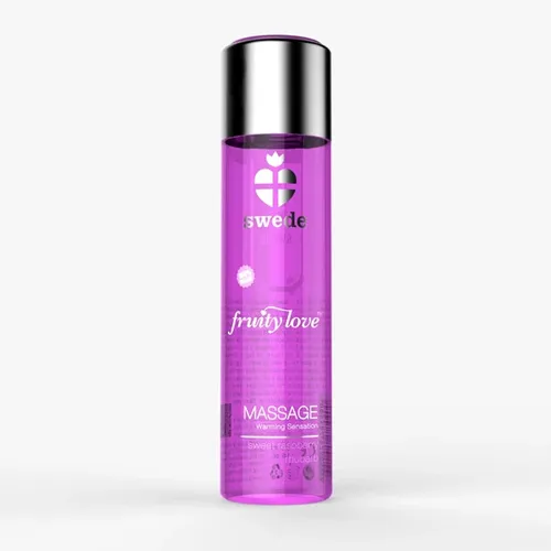 Olejek do masażu - Swede Fruity Love Massage Sweet Raspberry Rhuba 7340040404462