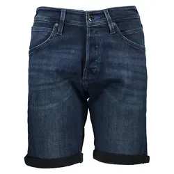 Jack & Jones Jeans-Shorts Dunkelblau, Größe XL, Herren - Herren plussize Jeans-Shorts von Jack & Jones in Dunkelblau, ideal für warme Tage. Bequem mit 5-Pocket-Design und elastischem Material für optimale Bewegungsfreiheit.