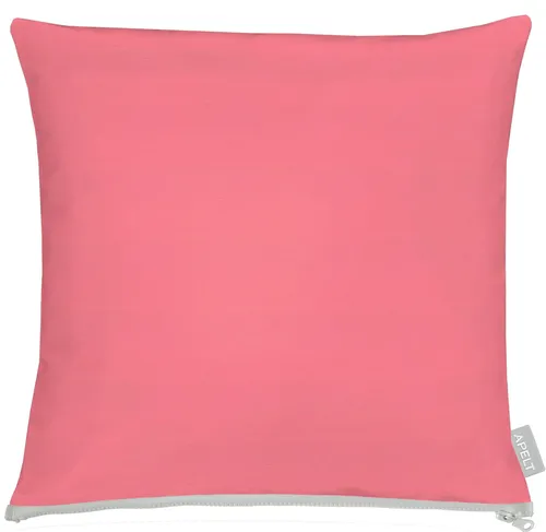 Apelt Kissenbezüge "3800" in Pink, 40x40 cm, 1 Stück, Polyester - Stylischer Kissenbezug aus strapazierfähigem Material, ideal für den Außenbereich. Fleckgeschützt und atmungsaktiv, sorgt er für Komfort und Eleganz im Freien. Pflegeleicht und schadstoffgeprüft nach OEKO-TEX.
